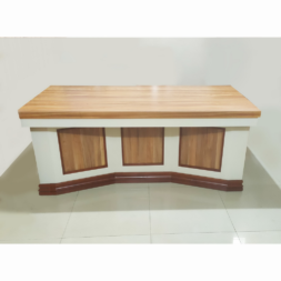 meja direktur minimalis hpl